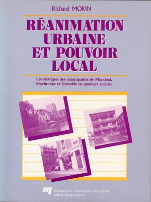 cover image of Réanimation urbaine et pouvoir local